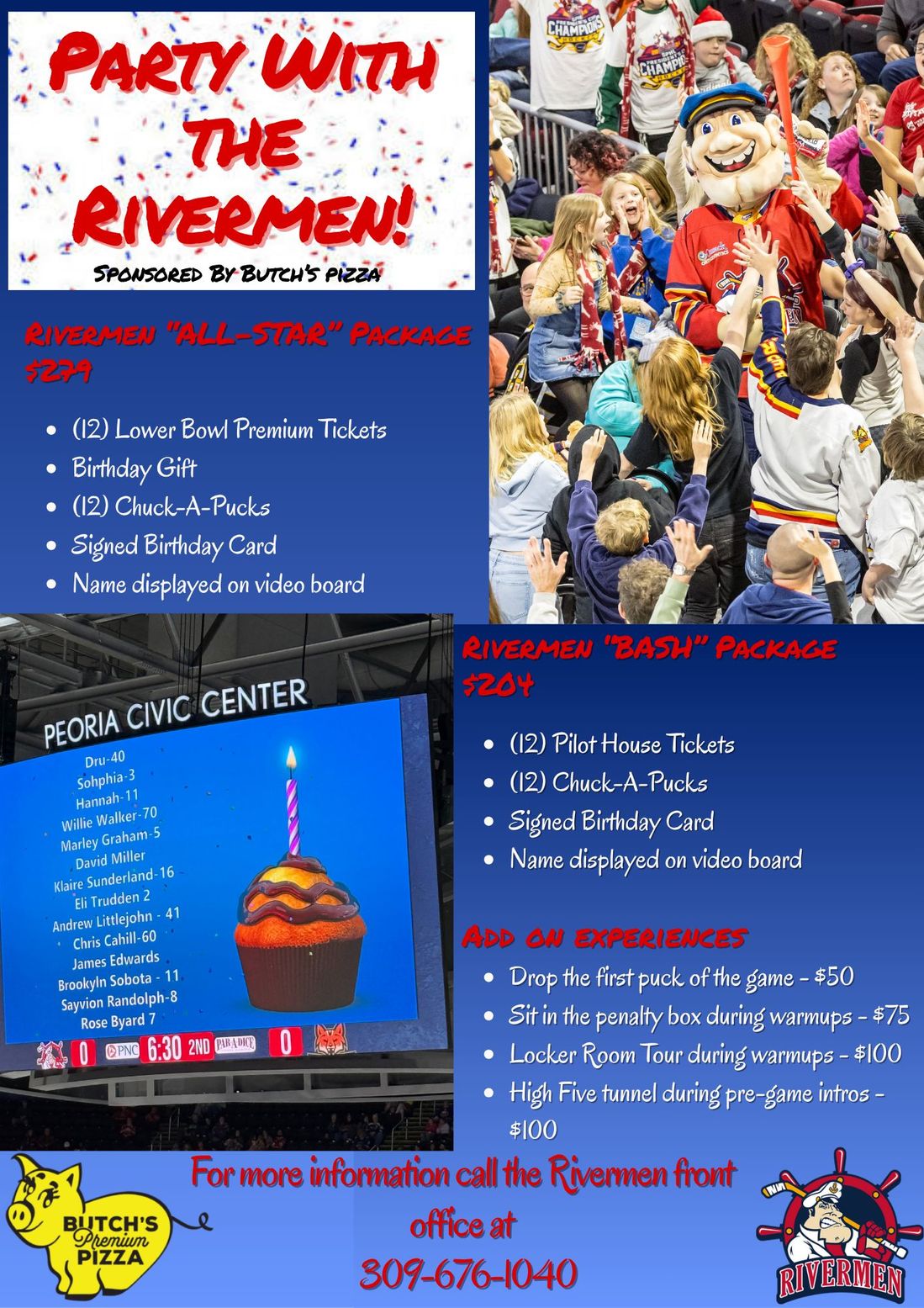 Flyer - Party With the Rivermen 2